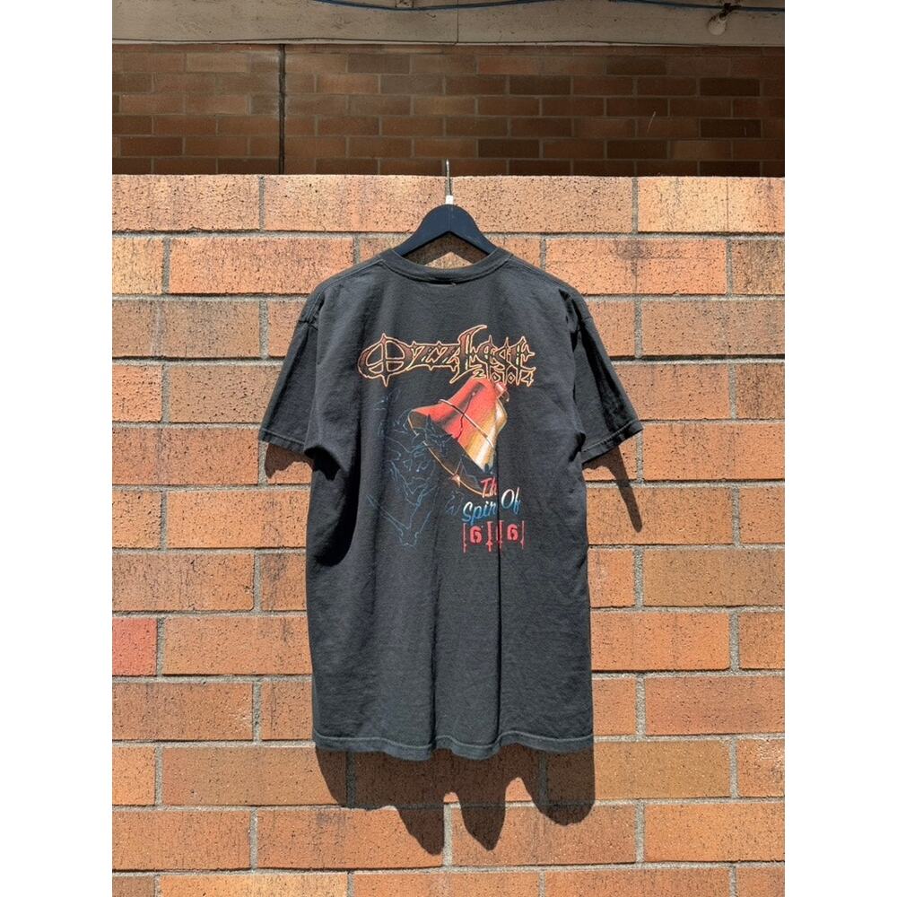 2004 Ozzfest Ozzy Osbourne for President Y2K Vintage Tee Shirt Spirit of 666 - Picture 5 of 6